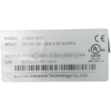 INOVANCE SV660FS012I
