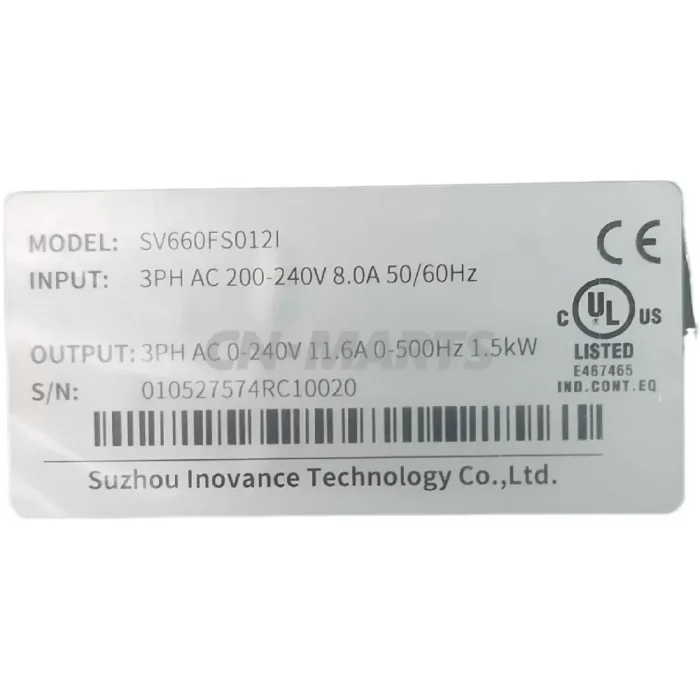 INOVANCE SV660FS012I