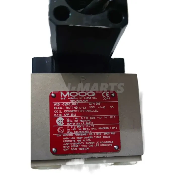 MOOG 760N1190A2 Servo Valve
