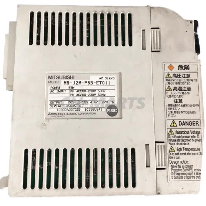 Mitsubishi MR-J2M-P8B-ET011/ET008