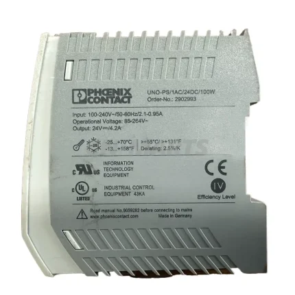 PHOENIX 2902993 UNO-PS/1AC/24DC/100W