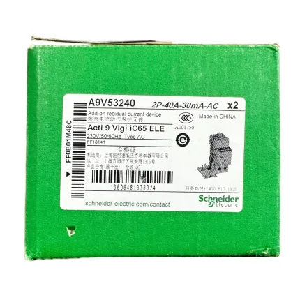 SCHNEIDER leakage circuit breaker A9V53240