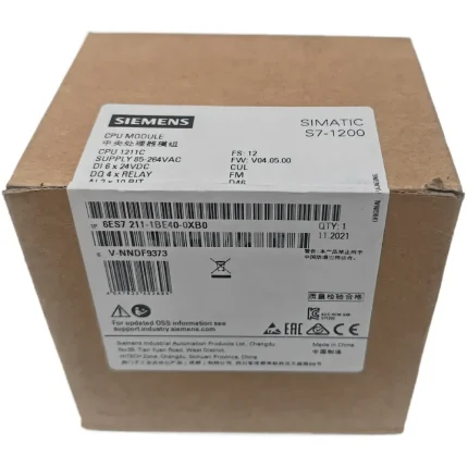 SIEMENS 6ES7211-1BE40-0XB0