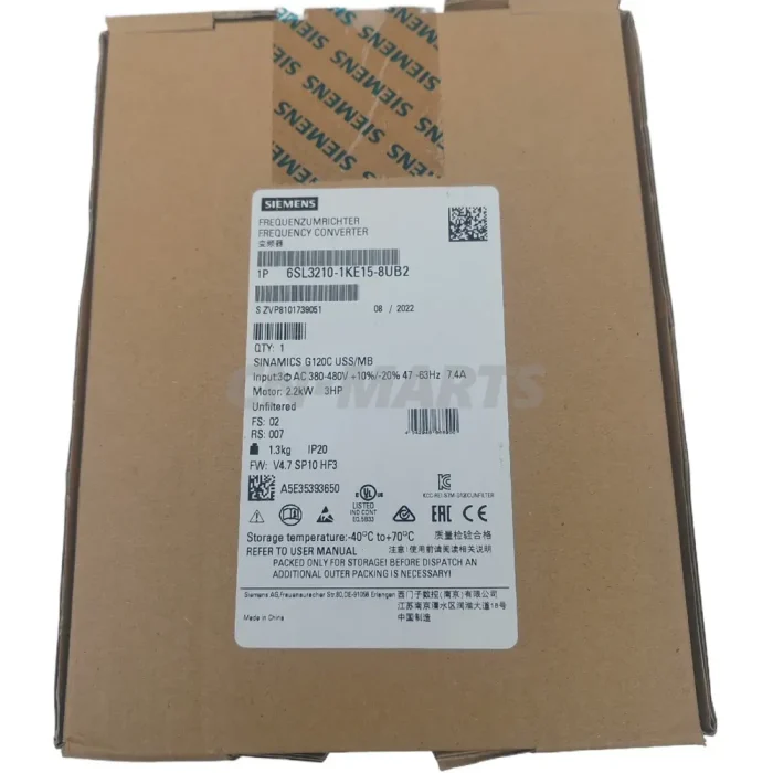 SIEMENS 6SL3210-1KE15-8UB2