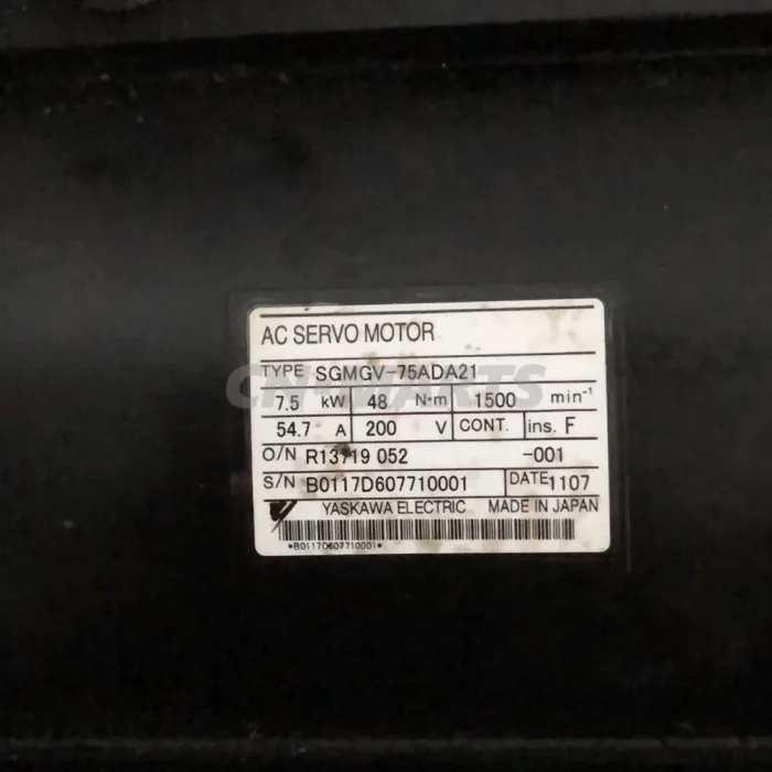 Yaskawa SGMGV-75ADA21