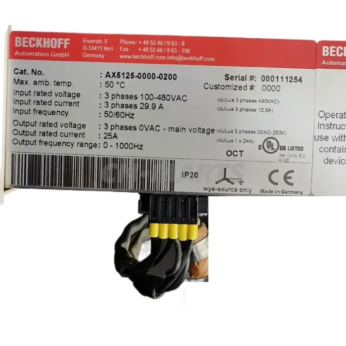 BECKHOFF AX5125