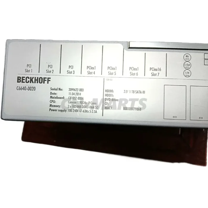 BECKHOFF C6640-0020