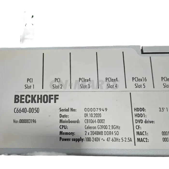 BECKHOFF C6640-0050