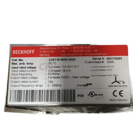 Beckhoff AX5118-0000-0200