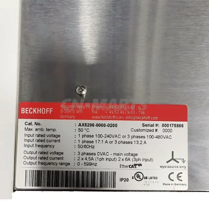 Beckhoff AX5206-0000-02