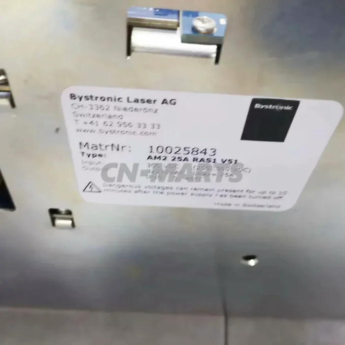 Bystronic AM2 25A RAS1 V51