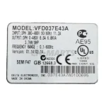 DELTA VFD037E43A