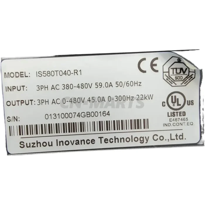 INOVANCE IS580T040-R1