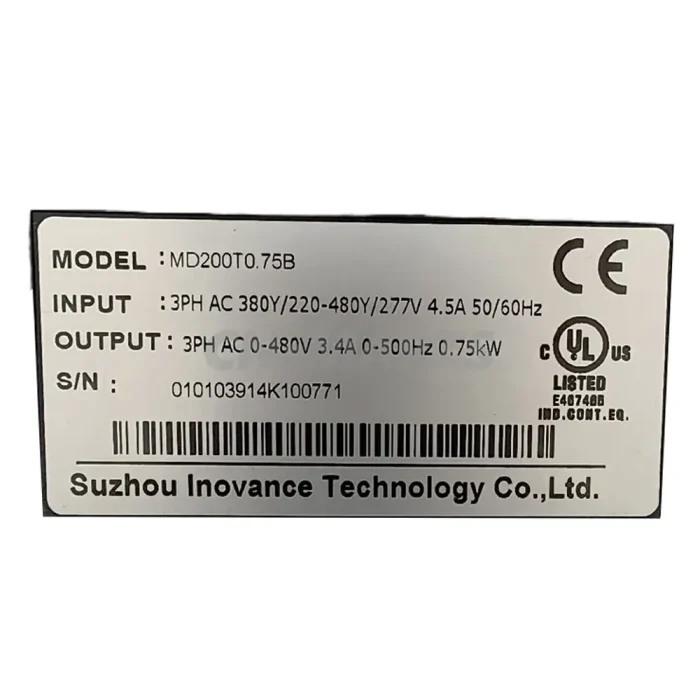 INOVANCE MD200T0.75B