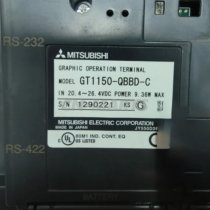 MITSUBISHI GT1150-QBBD-C