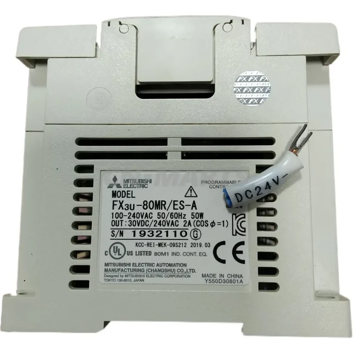 MITSUBISHI PLC FX3U-80MR/ES-A