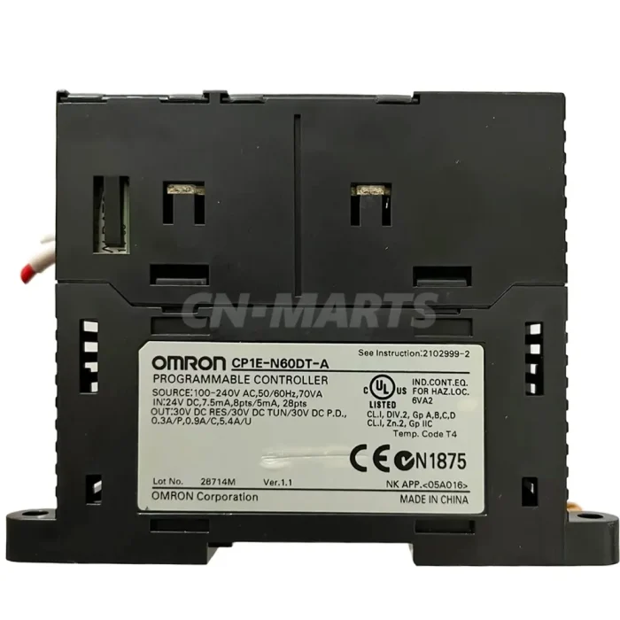 Omron CP1E-N60DT-A