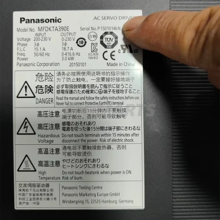 Panasonic MFDKTA390E MDME302GCGM