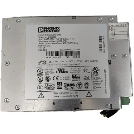 Phoenix QUINT-PS/3AC/24DC/40