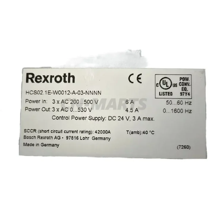 Rexroth HCS02.1E-W0012-A-03-NNNN