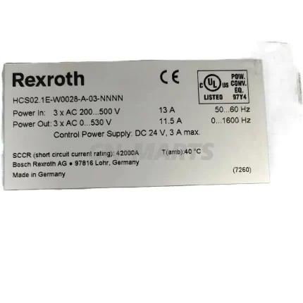 Rexroth HCS02.1E-W0028-A-03-NNNN