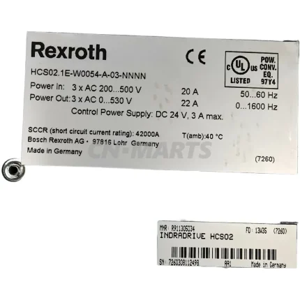 Rexroth HCS02.1E-W0054-A-03-NNNN