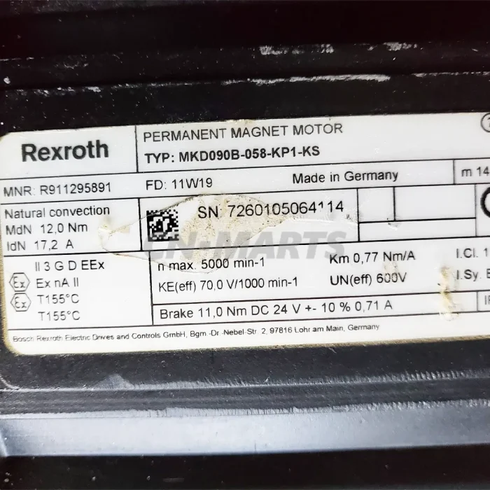 Rexroth MKD090B-058-KP1-KS