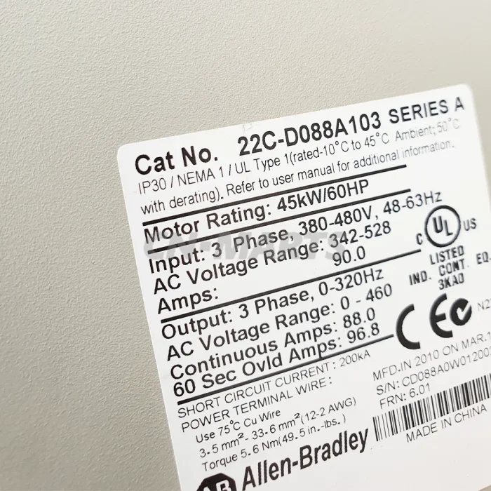 Rockwell Automation 22C-D088A103