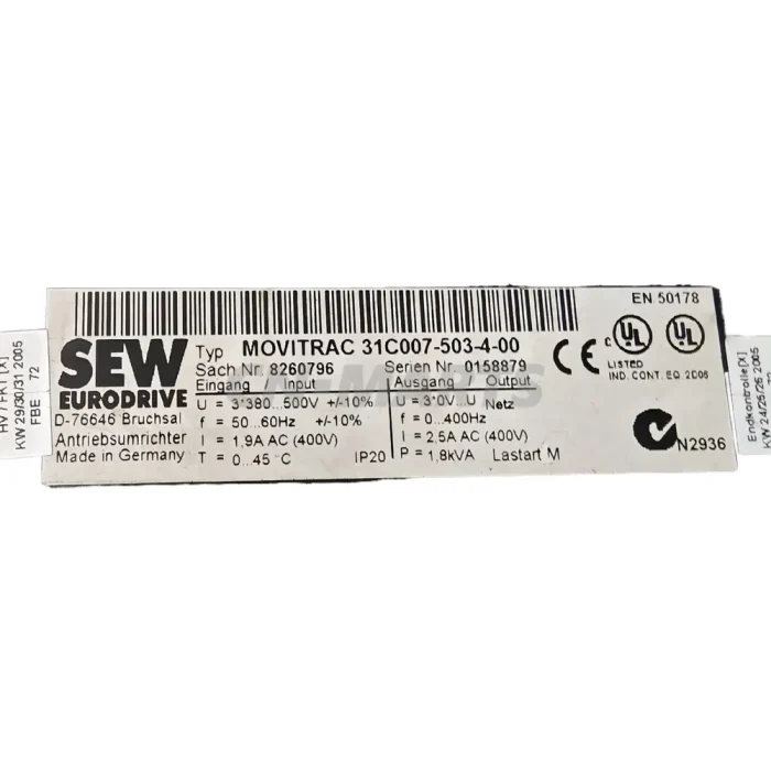 SEW 31C007-503-4-00