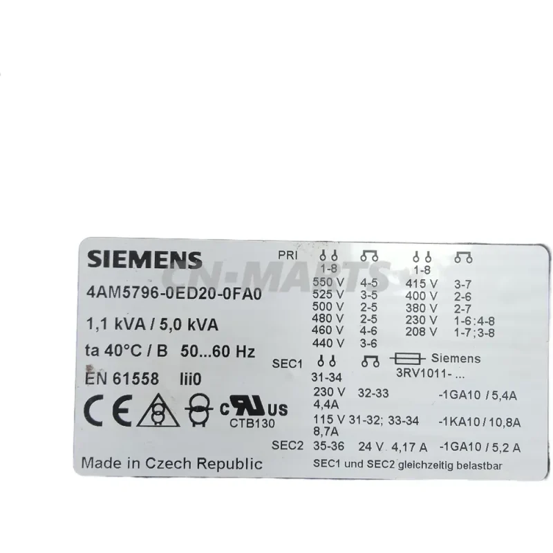 SIEMENS 4AM5796-0ED20-0FA0