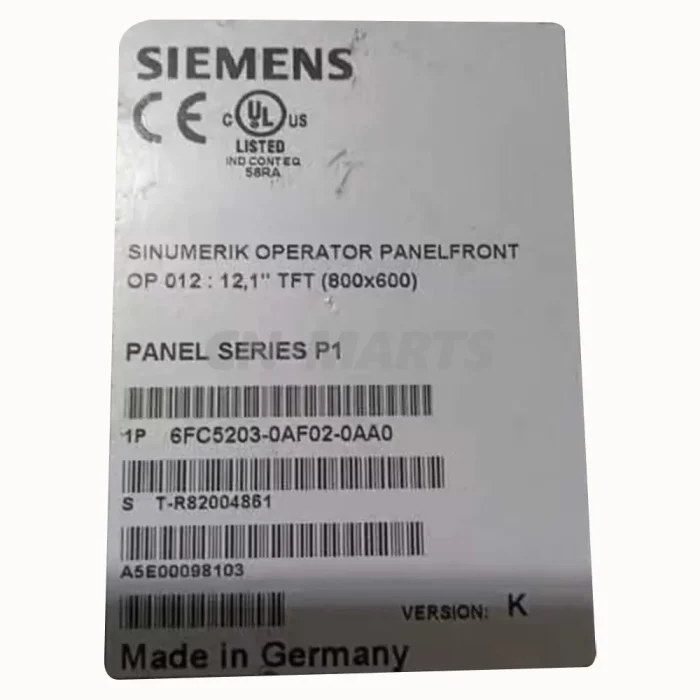 SIEMENS 6FC5203-0AF02-0AA0