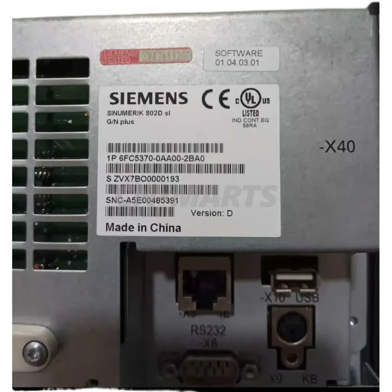 SIEMENS 6FC5370-0AA00-2BA0
