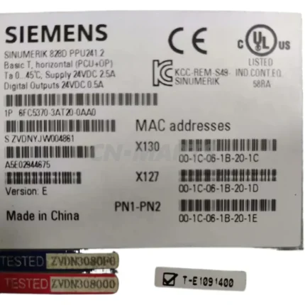 SIEMENS 6FC5370-3AT20-0AA0