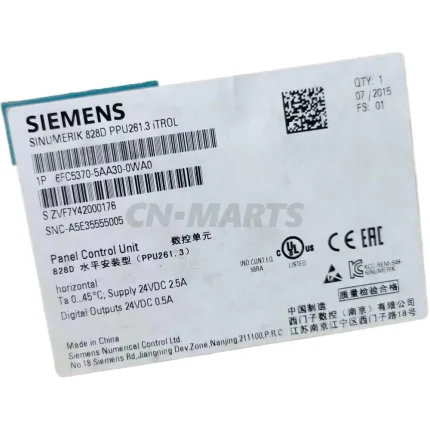 SIEMENS 6FC5370-5AA30-0WA0