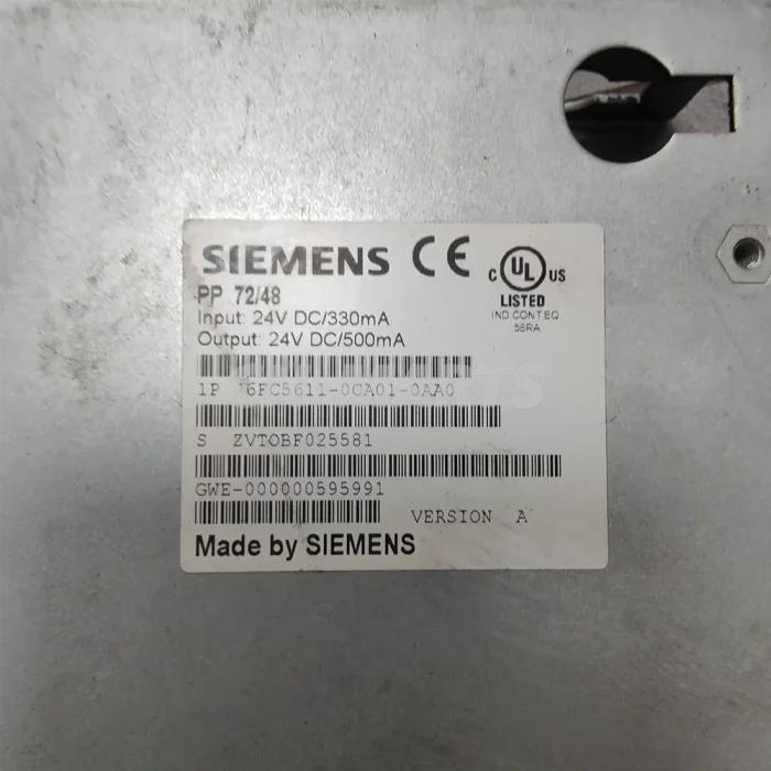 SIEMENS 6FC5611-0CA01-0AA0