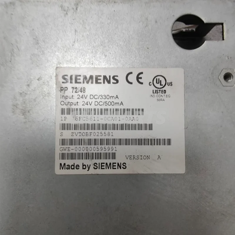 SIEMENS 6FC5611-0CA01-0AA0