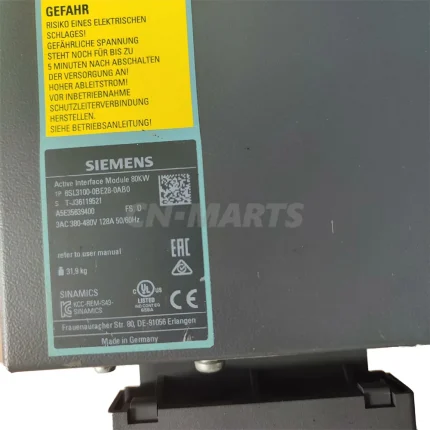 SIEMENS 6SL3100-0BE28-0AB0 80KW