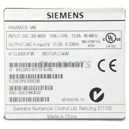 SIEMENS 6SL3210-5FF13-5UA0 V90