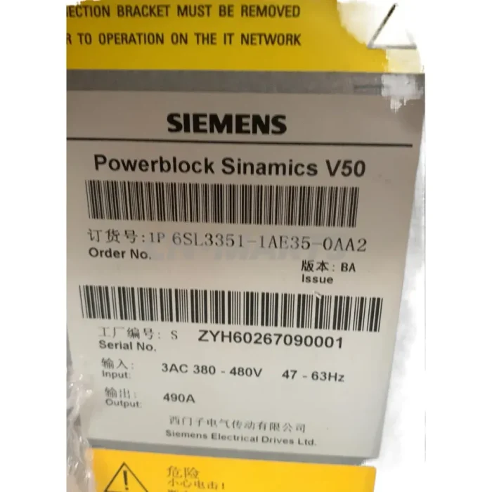 SIEMENS 6SL3351-1AE35-0AA2