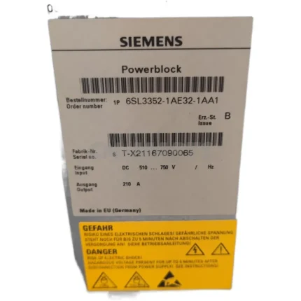SIEMENS 6SL3352-1AE32-1AA1
