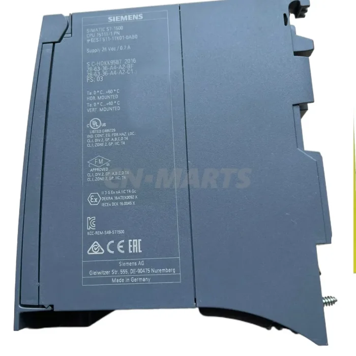 SIEMENS CPU 1511T-1PN 6ES7 511-1TK0