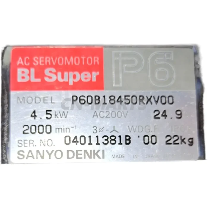 Sanyo P60B18450RXV00