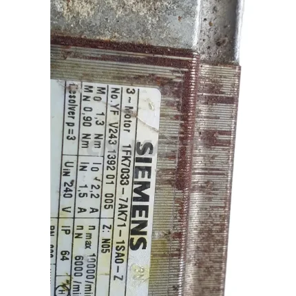 Siemens 1FK7033-7AK71-1SA0-Z
