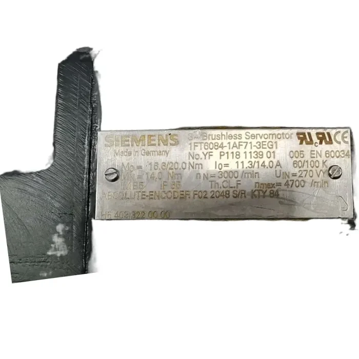 Siemens 1FT6084-1AF71-3EG1