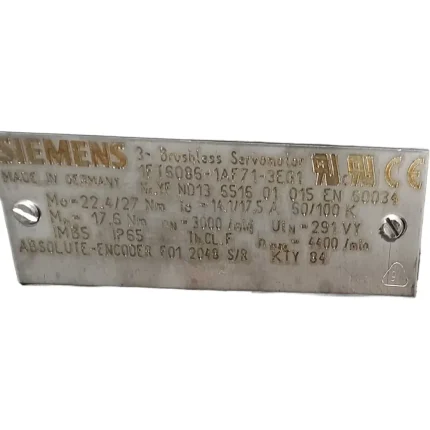 Siemens 1FT6086-1AF71-3EG1