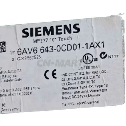 Siemens 6AV6643-0CD01-1AX1