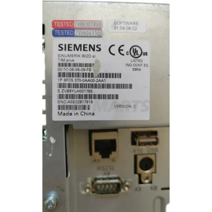 Siemens 6FC5370-0AA00-2AA1 802DSL plus