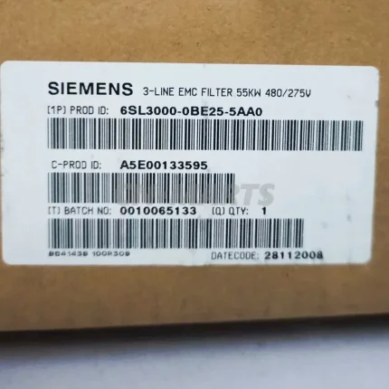 Siemens 6SL3000-0BE25-5AA0 55KW
