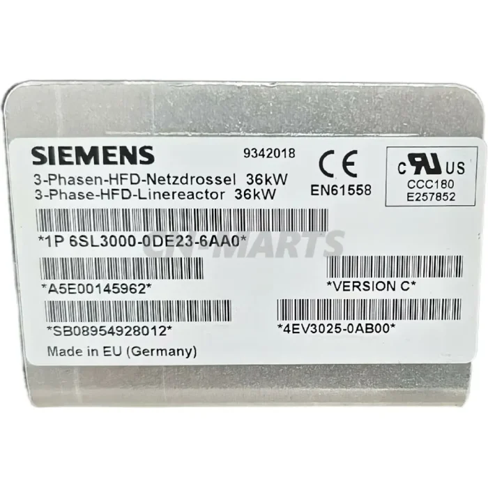 Siemens 6SL3000-0DE23-6AA0