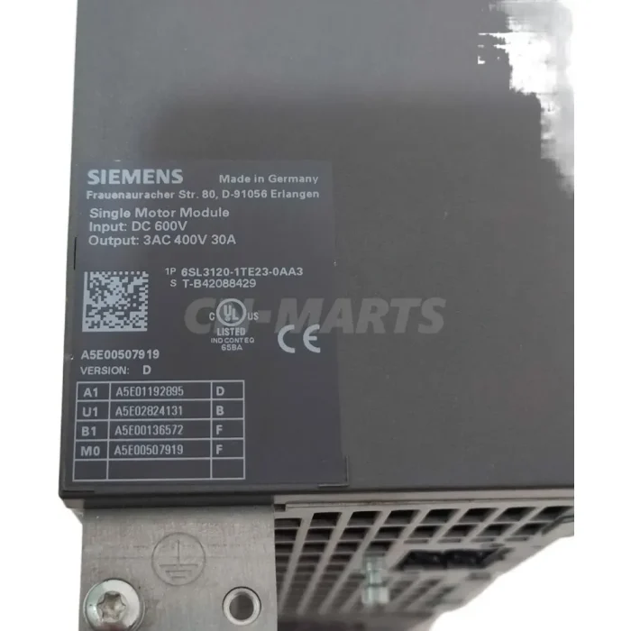 Siemens 6SL3120-1TE23-0AA3